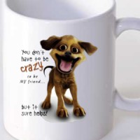 Šolja Crazy dog