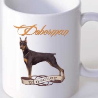 Šolja Doberman Pinscher