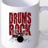 Šolja Drums Rock Bubnjevi