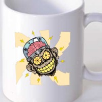 Šolja Evil brain monkey