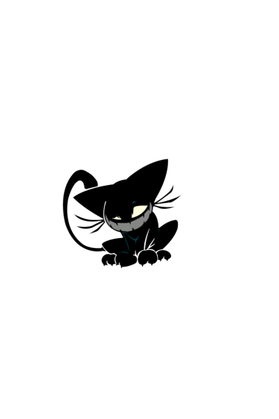 Evil kitty