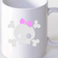 Šolja Girl Skull