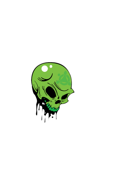 Green Skull 01