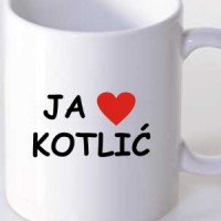 Šolja Ja volim kotlić