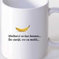 Šolja Kao banane.