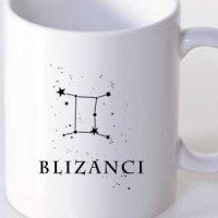 Šolja Majica Blizanci Horoskopski Znak