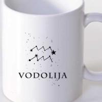 Šolja Majica Vodolija Horoskopski Znak