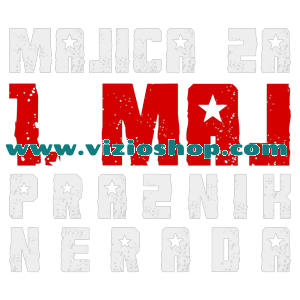 Majica za praznik nerada (crna)