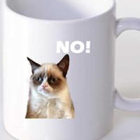 Šolja Mrzovoljna mačka - Grumpy cat