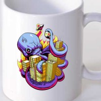 Šolja Octopus attack the city