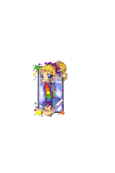 Rainbow girl