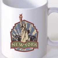 Šolja Retro New York