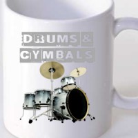 Šolja Silver drums & cymbals