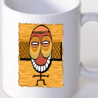 Šolja Tribal Mask
