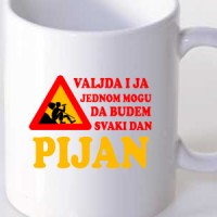 Šolja Valjda i ja jednom mogu da budem svaki dan pijan