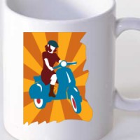 Šolja Vespa Girl