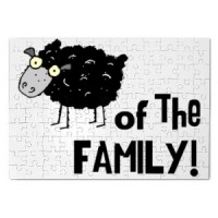 Magnetic puzzle Black Sheep Of The Family