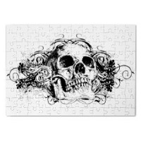 Magnetic puzzle Skull 10