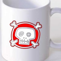 Mug Cartoon Skull