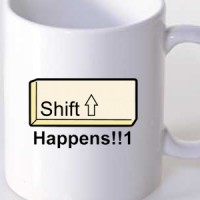 Mug Shift Happens