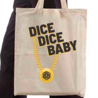 Shopping bag Dice Dice Baby