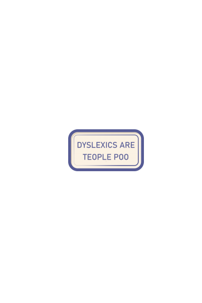 Dyslexia