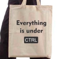 Shopping bag Everything is under CTRL