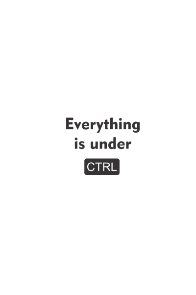 Everything is under CTRL