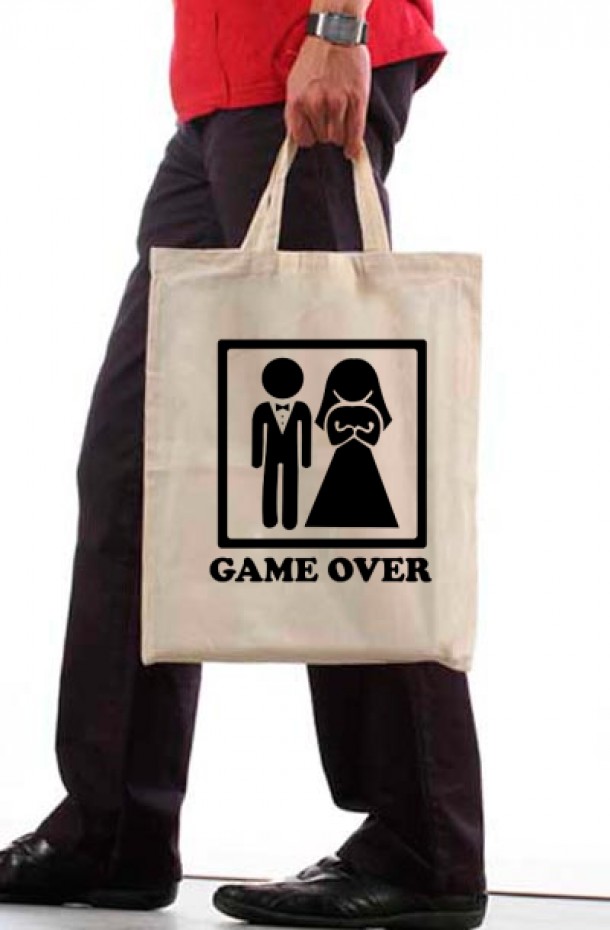 Shopping bag Game Over Computers Games Digital printed Mug, T