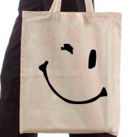 Shopping bag Smiley 05