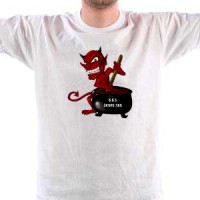 T-shirt Almost Evil