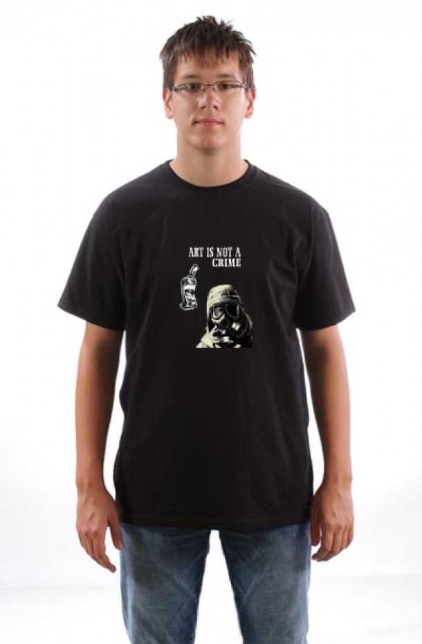 T-shirt Art Is Not A Crime | Illustrations / Drawings Graffiti