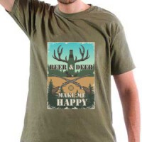 T-shirt Beer and Deer