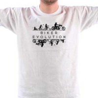 T-shirt Biker Evolution