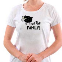 T-shirt Black Sheep Of The Family