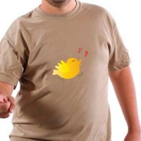 T-shirt Cheerful Little Bird