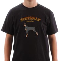 T-shirt Doberman Pincher