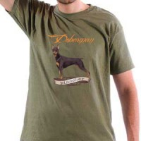 T-shirt Doberman Pinscher