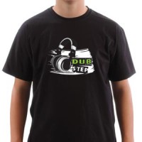 T-shirt Dubstep & Headphones
