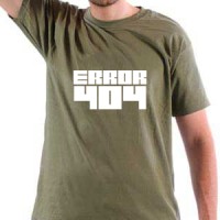 T-shirt Error 404