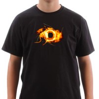 T-shirt Eye On Fire