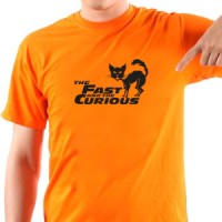 T-shirt Fast and Curious