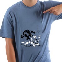 T-shirt Fire Dragon Tattoo