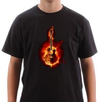  Fire Guitar