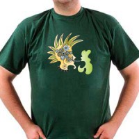 T-shirt Green punk
