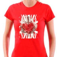 T-shirt Heart Tattoo