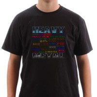T-shirt Heavy Metal Genres