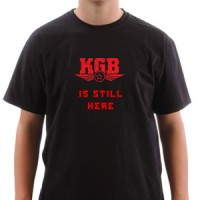 T-shirt Kgb Is Still Here