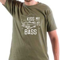 T-shirt Kiss my bASS