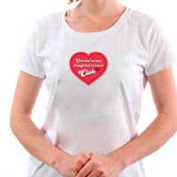 T-shirt Lace heart 1 by Jvncc